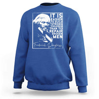 Frederick Douglass Quote Sweatshirt Black History Month - Wonder Print Shop