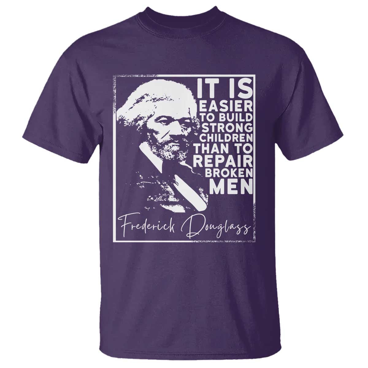 Frederick Douglass Quote T Shirt Black History Month - Wonder Print Shop