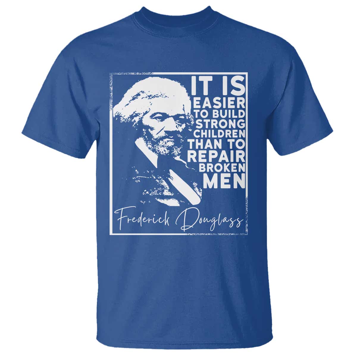 Frederick Douglass Quote T Shirt Black History Month - Wonder Print Shop