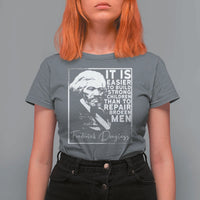 Frederick Douglass Quote T Shirt For Women Black History Month - Wonder Print Shop
