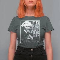 Frederick Douglass Quote T Shirt For Women Black History Month - Wonder Print Shop