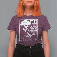 Frederick Douglass Quote T Shirt For Women Black History Month - Wonder Print Shop