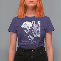 Frederick Douglass Quote T Shirt For Women Black History Month - Wonder Print Shop