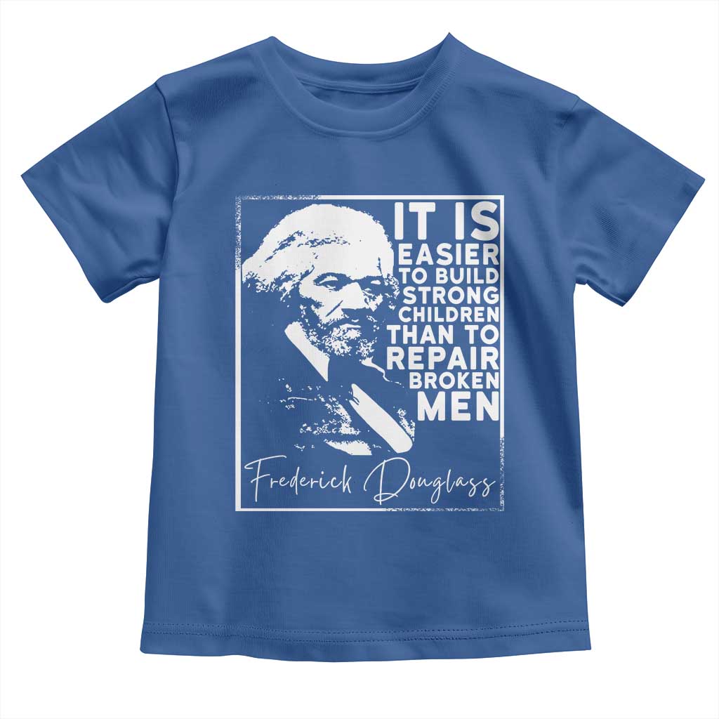 Frederick Douglass Quote Toddler T Shirt Black History Month - Wonder Print Shop