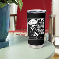 Frederick Douglass Quote Tumbler Cup Black History Month - Wonder Print Shop