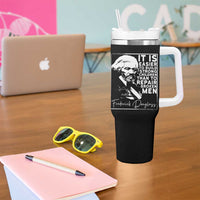 Frederick Douglass Quote Tumbler With Handle Black History Month - Wonder Print Shop