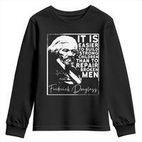 Frederick Douglass Quote Youth Sweatshirt Black History Month - Wonder Print Shop