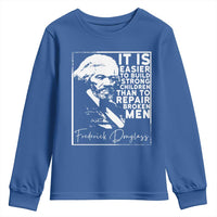 Frederick Douglass Quote Youth Sweatshirt Black History Month - Wonder Print Shop