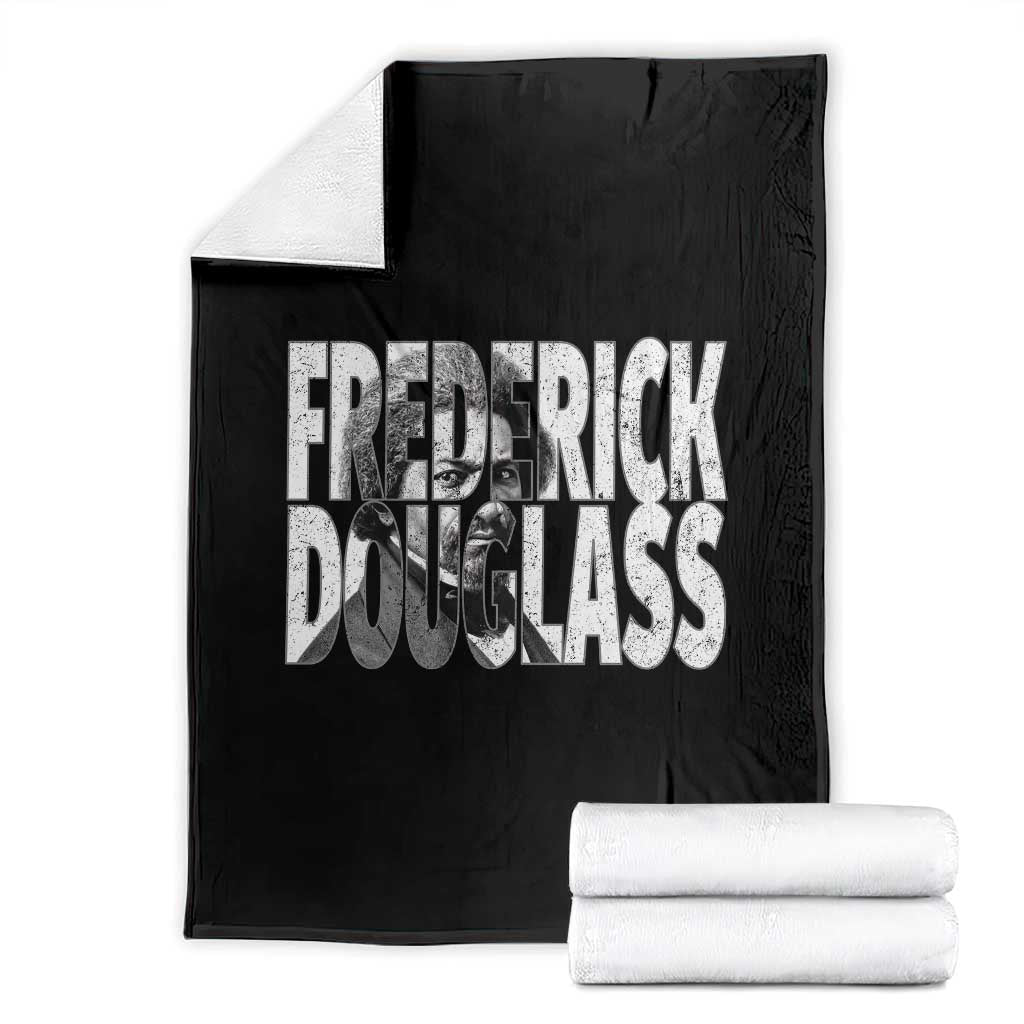 Frederick Douglass Throw Blanket Black History Month - Wonder Print Shop