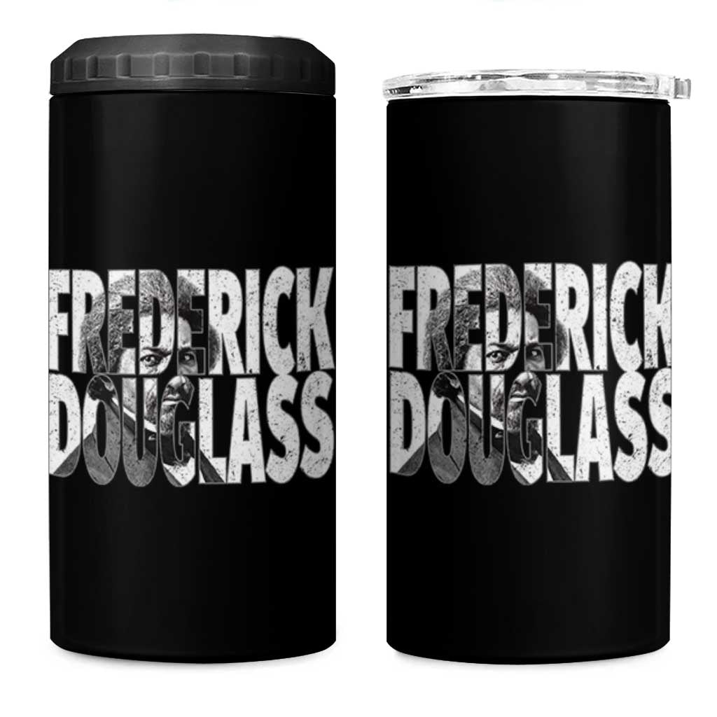 Frederick Douglass 4 in 1 Can Cooler Tumbler Black History Month - Wonder Print Shop