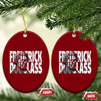 Frederick Douglass Ceramic Ornament Black History Month - Wonder Print Shop