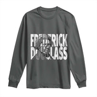 Frederick Douglass Long Sleeve Shirt Black History Month - Wonder Print Shop