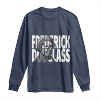 Frederick Douglass Long Sleeve Shirt Black History Month - Wonder Print Shop