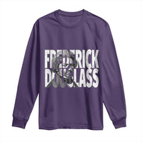 Frederick Douglass Long Sleeve Shirt Black History Month - Wonder Print Shop