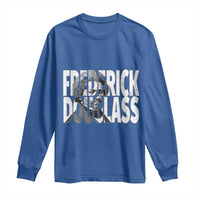 Frederick Douglass Long Sleeve Shirt Black History Month - Wonder Print Shop