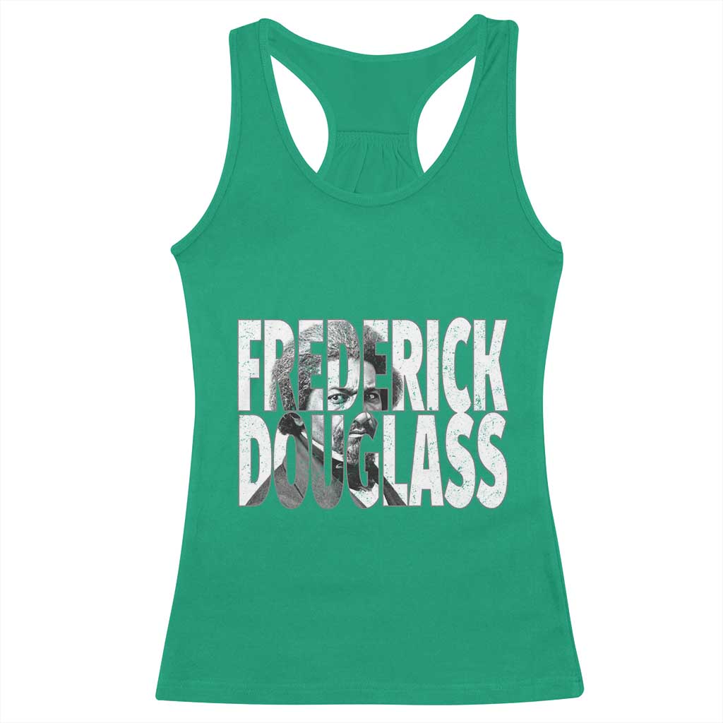 Frederick Douglass Racerback Tank Top Black History Month - Wonder Print Shop
