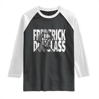 Frederick Douglass Raglan Shirt Black History Month - Wonder Print Shop