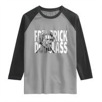 Frederick Douglass Raglan Shirt Black History Month - Wonder Print Shop