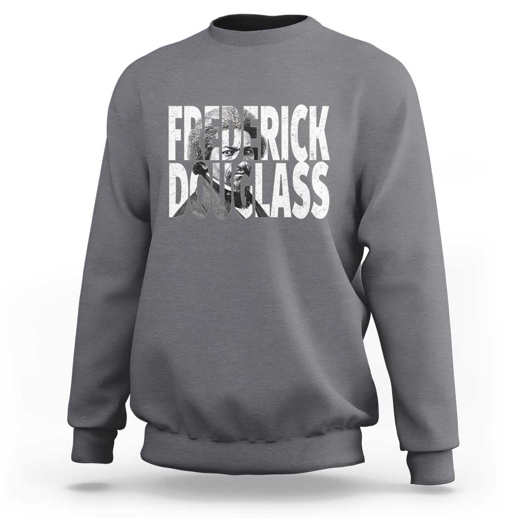 Frederick Douglass Sweatshirt Black History Month - Wonder Print Shop