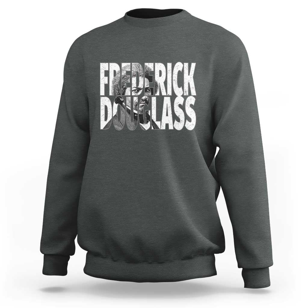 Frederick Douglass Sweatshirt Black History Month - Wonder Print Shop