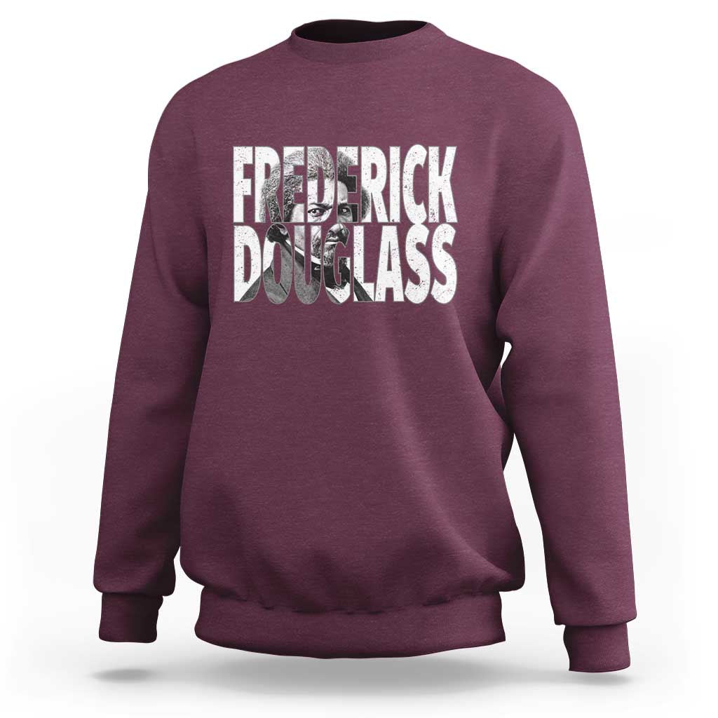 Frederick Douglass Sweatshirt Black History Month - Wonder Print Shop