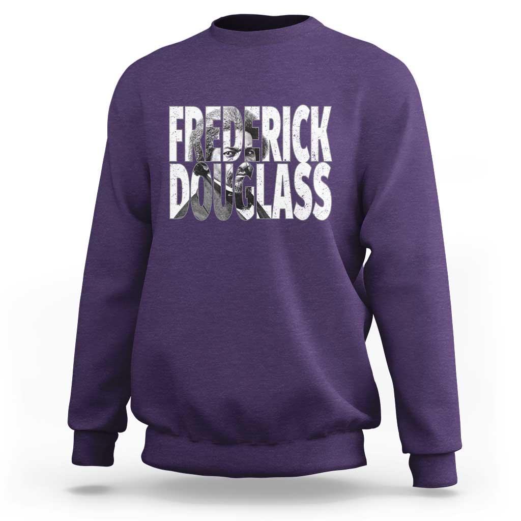 Frederick Douglass Sweatshirt Black History Month - Wonder Print Shop