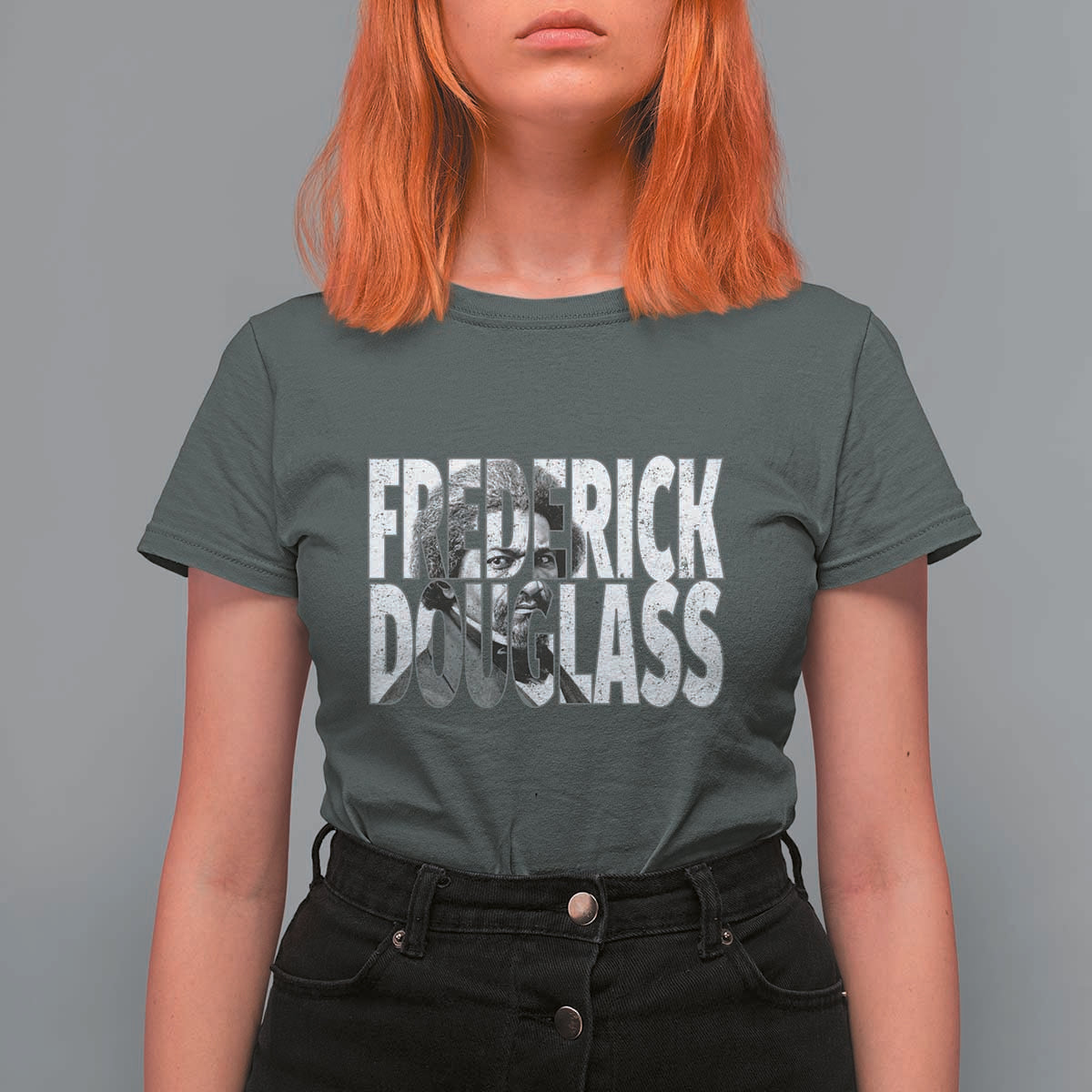 Frederick Douglass T Shirt For Women Black History Month - Wonder Print Shop