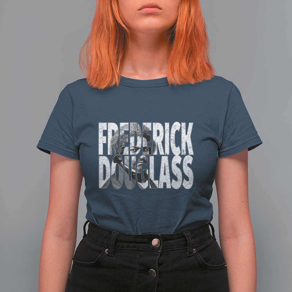 Frederick Douglass T Shirt For Women Black History Month - Wonder Print Shop