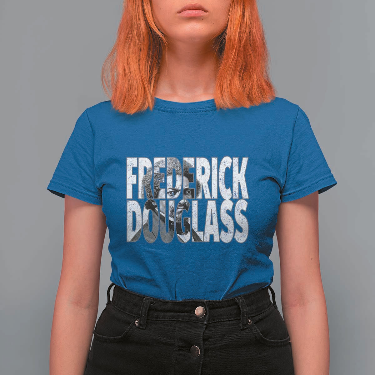 Frederick Douglass T Shirt For Women Black History Month - Wonder Print Shop