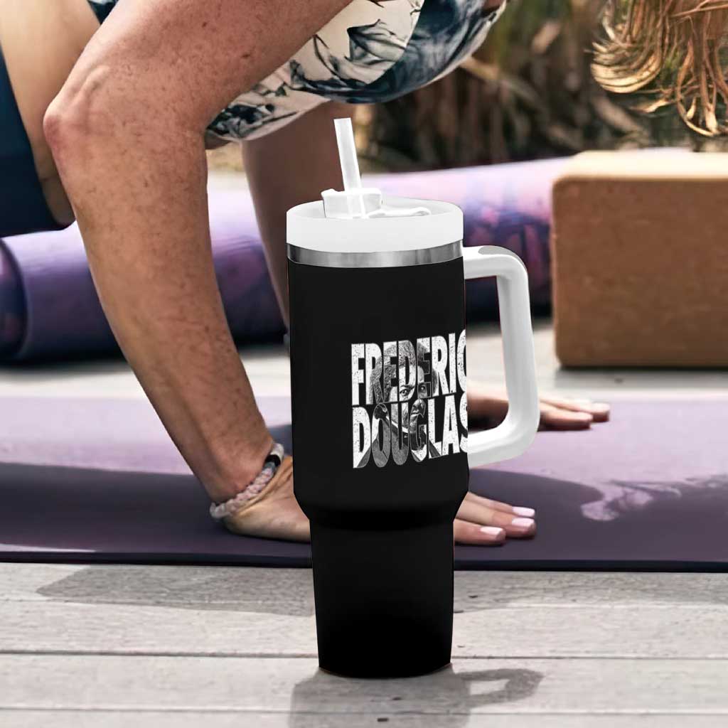 Frederick Douglass Tumbler With Handle Black History Month - Wonder Print Shop