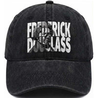 Frederick Douglass Washed Cotton Baseball Cap Black History Month