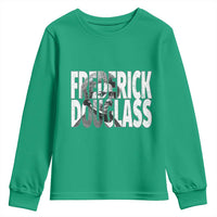 Frederick Douglass Youth Sweatshirt Black History Month - Wonder Print Shop