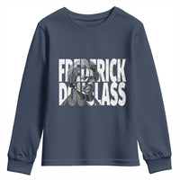 Frederick Douglass Youth Sweatshirt Black History Month - Wonder Print Shop