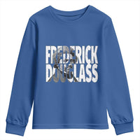 Frederick Douglass Youth Sweatshirt Black History Month - Wonder Print Shop