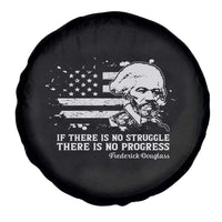 Frederick Douglass Quote Spare Tire Cover Is There Is No Struggle There Is No Progress - Wonder Print Shop