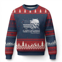 Frederick Douglass Quote Ugly Christmas Sweater Is There Is No Struggle There Is No Progress - Wonder Print Shop