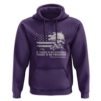 Frederick Douglass Quote Hoodie Is There Is No Struggle There Is No Progress - Wonder Print Shop