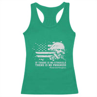 Frederick Douglass Quote Racerback Tank Top Is There Is No Struggle There Is No Progress - Wonder Print Shop