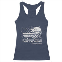 Frederick Douglass Quote Racerback Tank Top Is There Is No Struggle There Is No Progress - Wonder Print Shop