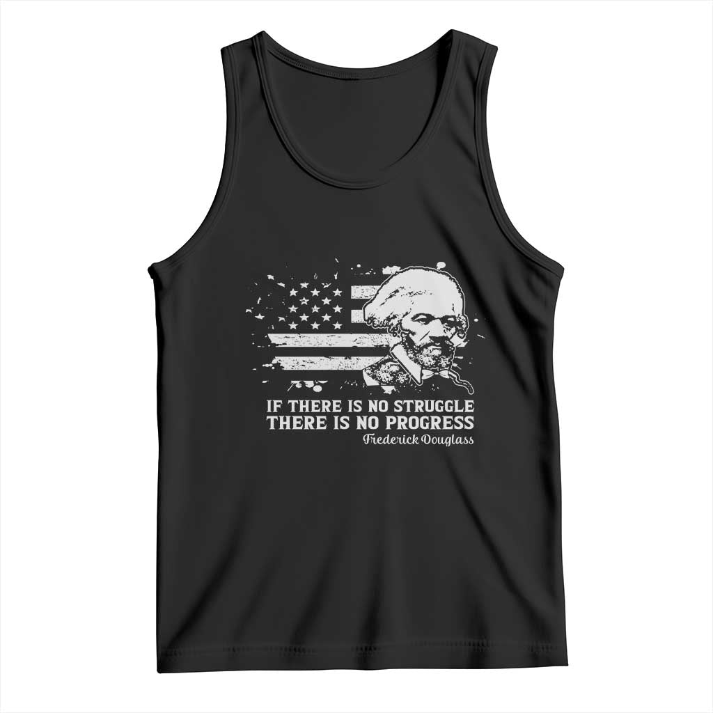 Frederick Douglass Quote Tank Top Is There Is No Struggle There Is No Progress - Wonder Print Shop