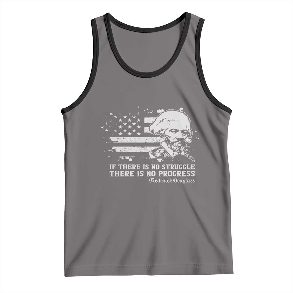 Frederick Douglass Quote Tank Top Is There Is No Struggle There Is No Progress - Wonder Print Shop