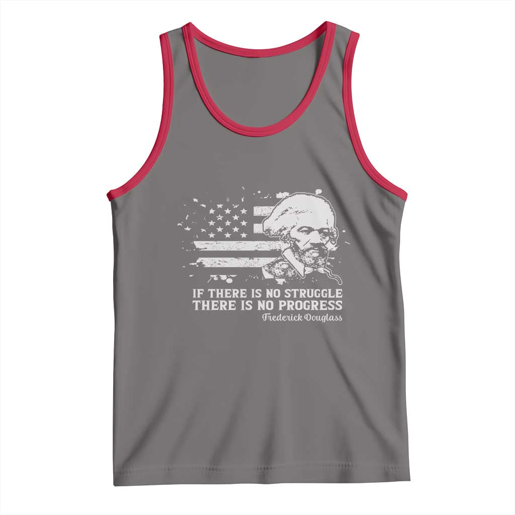 Frederick Douglass Quote Tank Top Is There Is No Struggle There Is No Progress - Wonder Print Shop