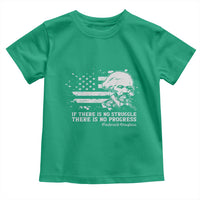 Frederick Douglass Quote Toddler T Shirt Is There Is No Struggle There Is No Progress - Wonder Print Shop