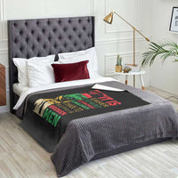 Frederick Douglass Pride Quote Throw Blanket Black History Month - Wonder Print Shop