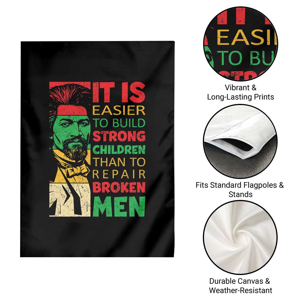 Frederick Douglass Pride Quote Garden Flag Black History Month - Wonder Print Shop