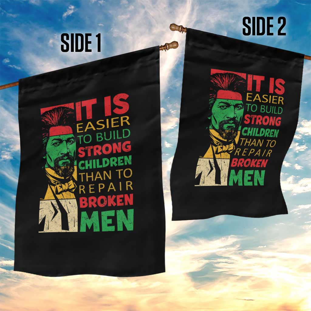 Frederick Douglass Pride Quote Garden Flag Black History Month - Wonder Print Shop