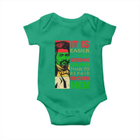 Frederick Douglass Pride Quote Baby Onesie Black History Month - Wonder Print Shop