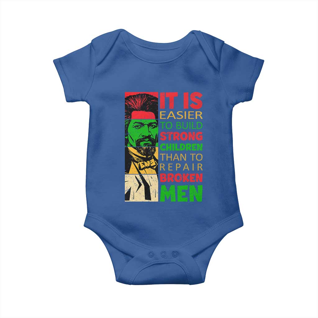 Frederick Douglass Pride Quote Baby Onesie Black History Month - Wonder Print Shop