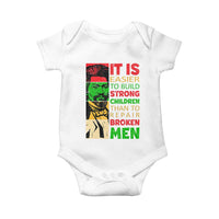 Frederick Douglass Pride Quote Baby Onesie Black History Month - Wonder Print Shop