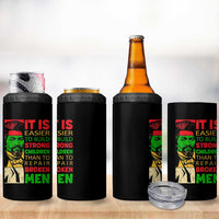 Frederick Douglass Pride Quote 4 in 1 Can Cooler Tumbler Black History Month - Wonder Print Shop
